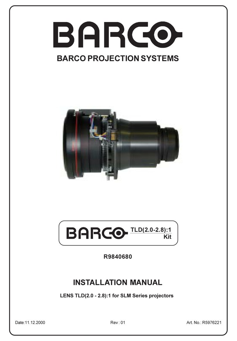 Barco R9840680 User manual