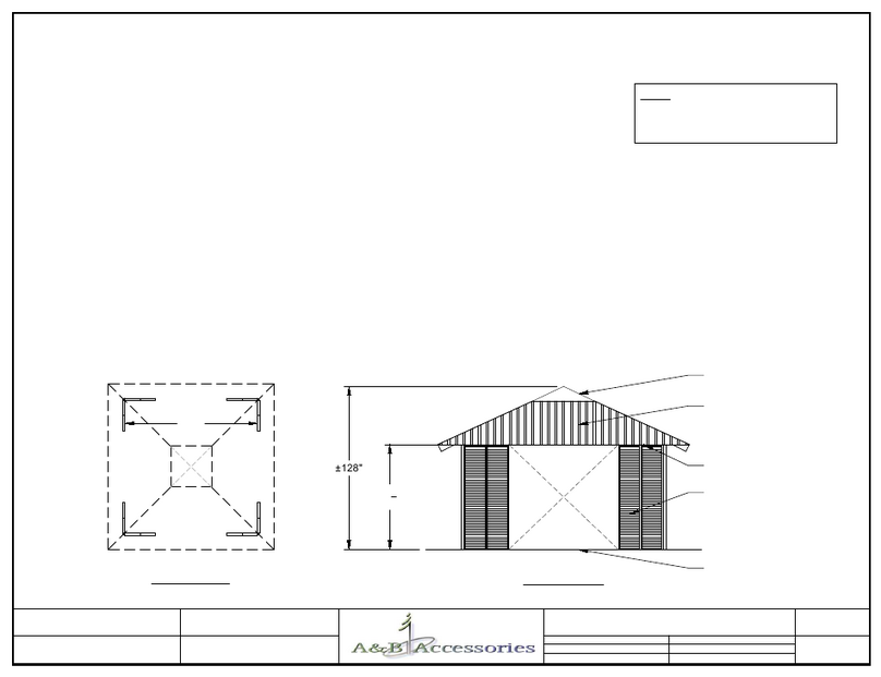 A&B Accessories BASIC 14 x 14 manual