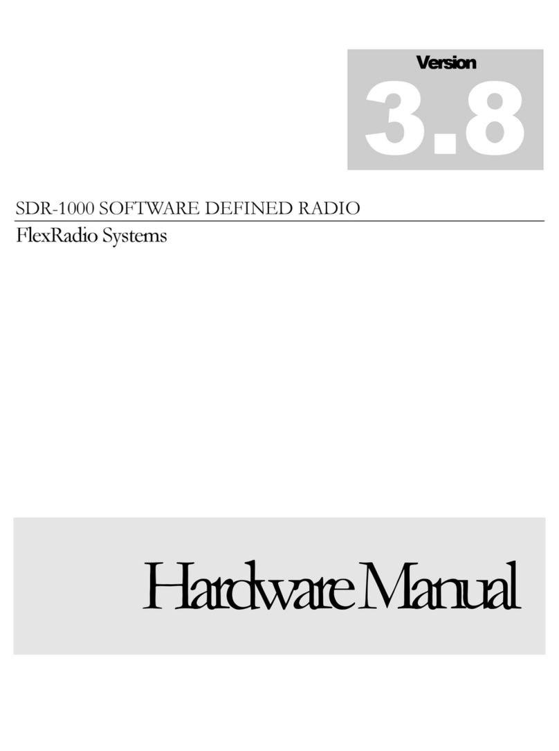 FlexRadio Systems SDR-1000 User manual