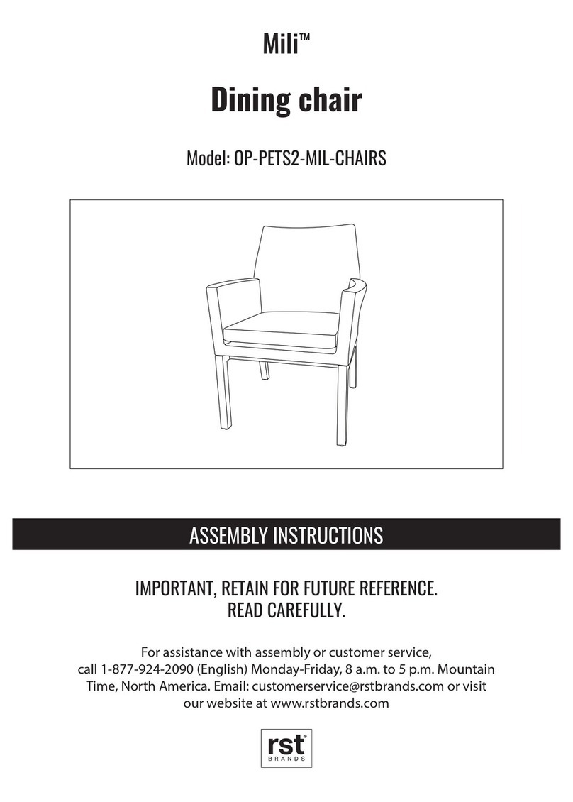 MiLi OP-PETS2-MIL-CHAIRS Assembly instructions MiLi OP-PETS2-MIL-CHAIRS Assembly instructions