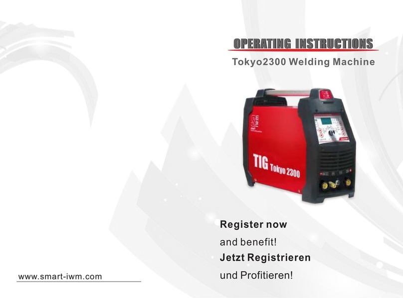 Vector Welding Tokyo2300 User manual