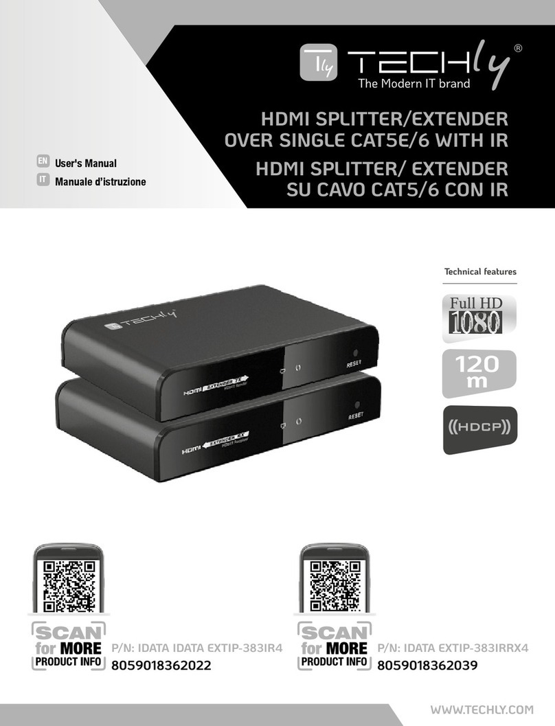 Techly EXTIP-383IR4 User manual