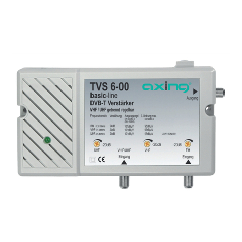 axing basic-line TVS 6-00 User manual