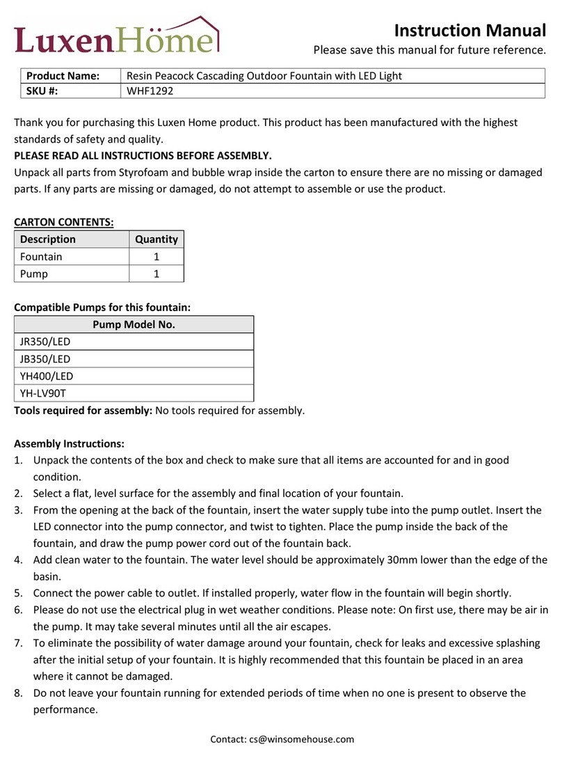 LuxenHome WHF1292 instruction manual