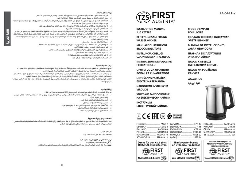 TZS First AUSTRIA FA-5411-2 instruction manual
