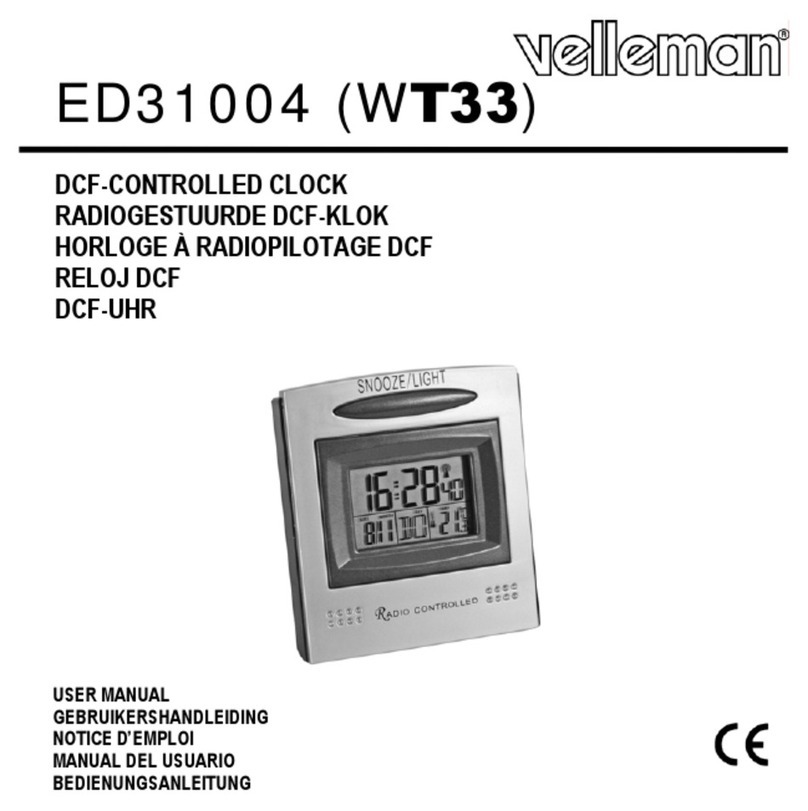 Velleman ED31004 user manual
