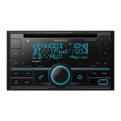 Kenwood DPX505BT User manual