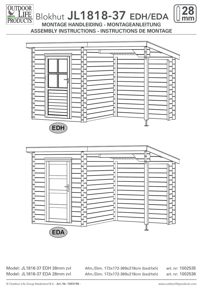 Outdoor Life Products JL1818-37 EDH Assembly instructions