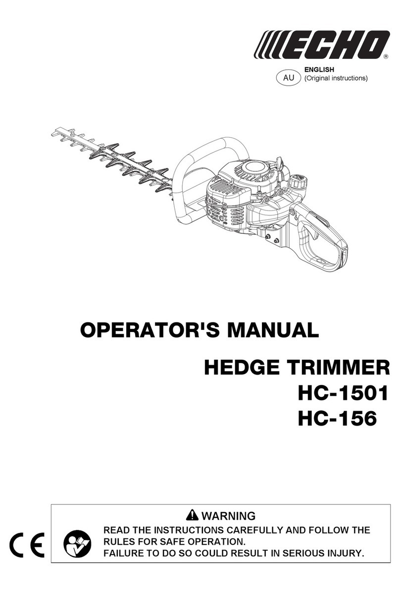 Echo HC-156 Operator's manual