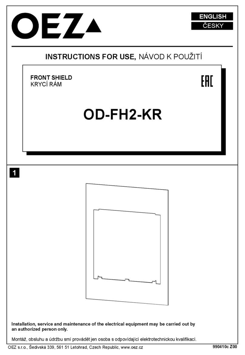 OEZ Varius OD-FH2-KR Instructions for use