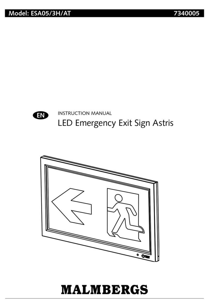 Malmbergs ESA05/3H/AT User manual