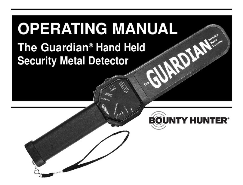 Bounty Hunter Guardian S3019 operating manual Bounty Hunter Guardian S3019 operating manual