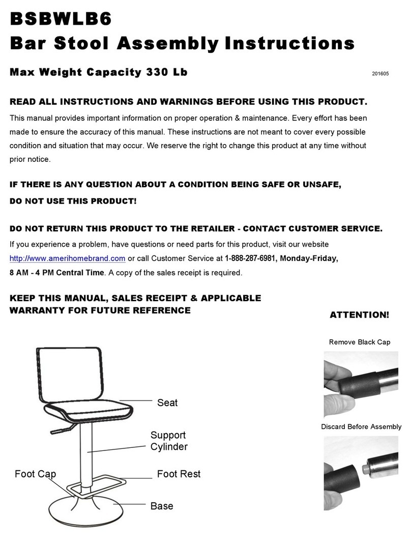 Buffalo Tools BSBWLB6 Assembly instructions
