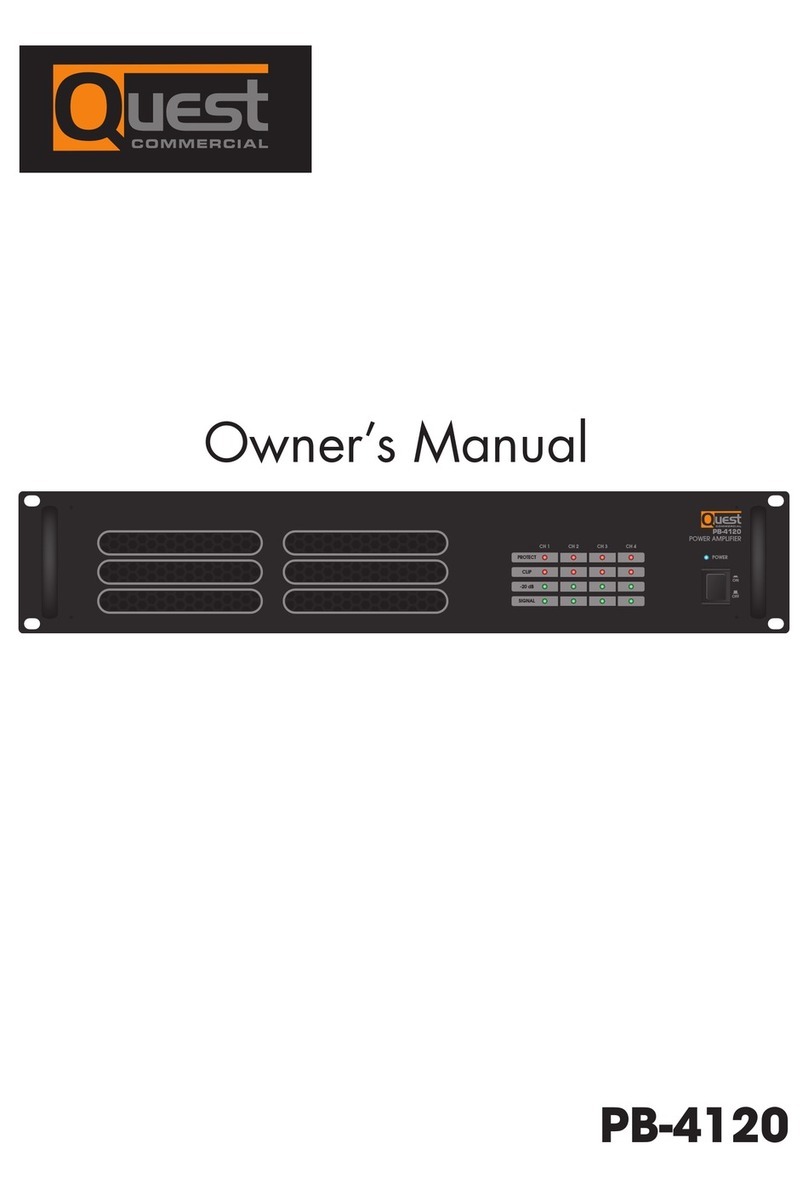 Quest Engineering PB-4120 User manual
