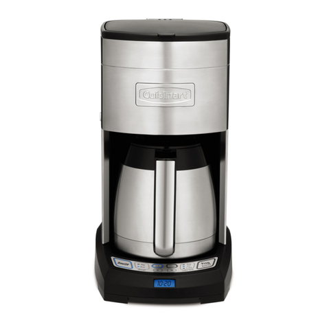 Cuisinart Elite Collection DCC-3750 User manual