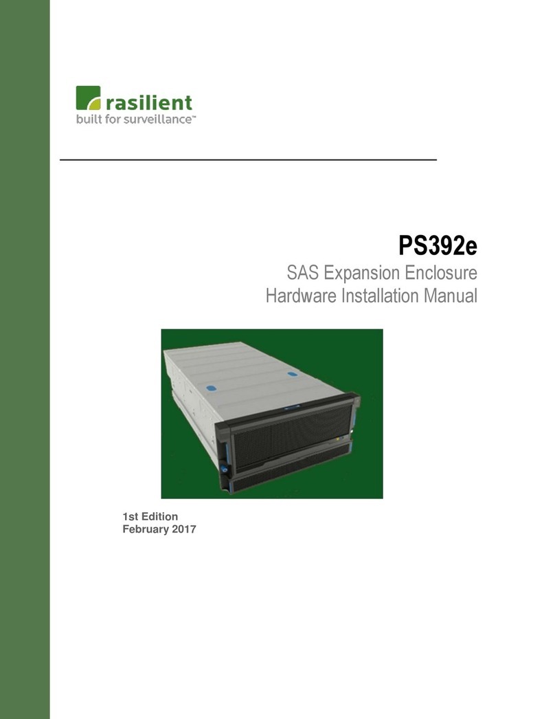 Rasilient PS392e Hardware installation manual Rasilient PS392e Hardware installation manual
