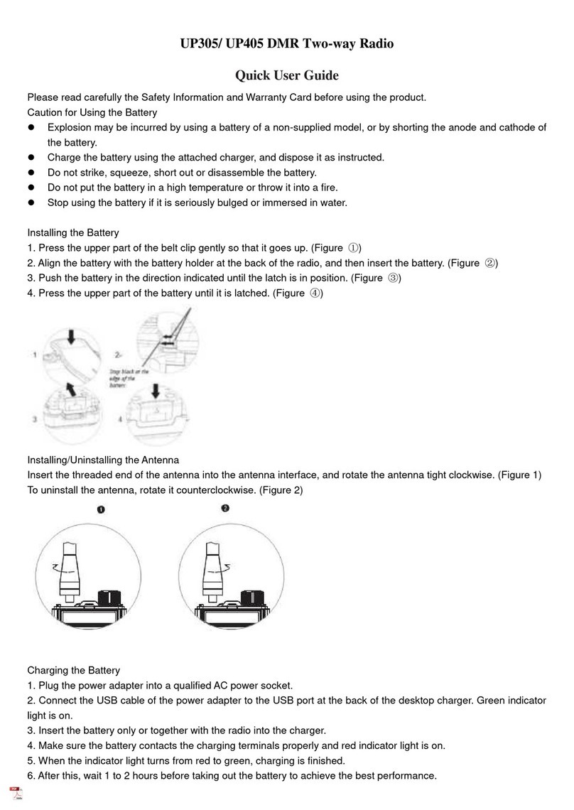 Kirisun UP305 User manual