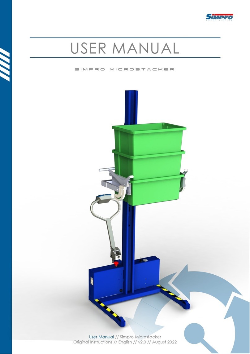 Simpro Microstacker User manual