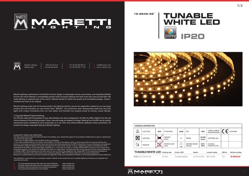 Maretti 19.8640.92 instructions