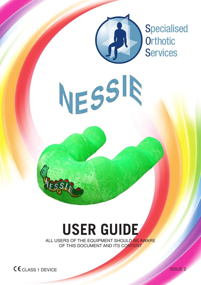 Specialised Orthotic Services NESSIE user guide