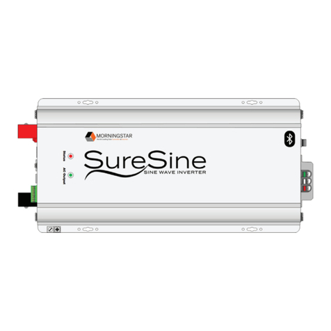 Morningstar SureSine 150 Installation and operation manual