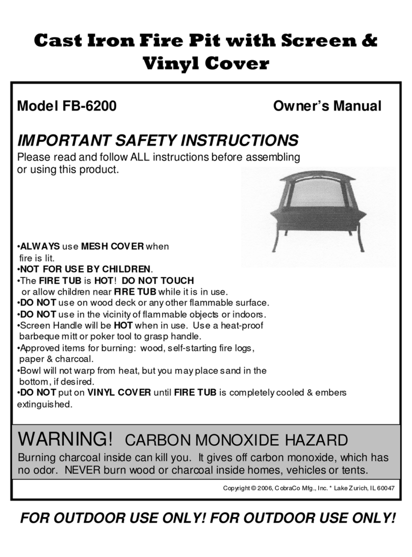 CobraCo FB-6200 owner's manual