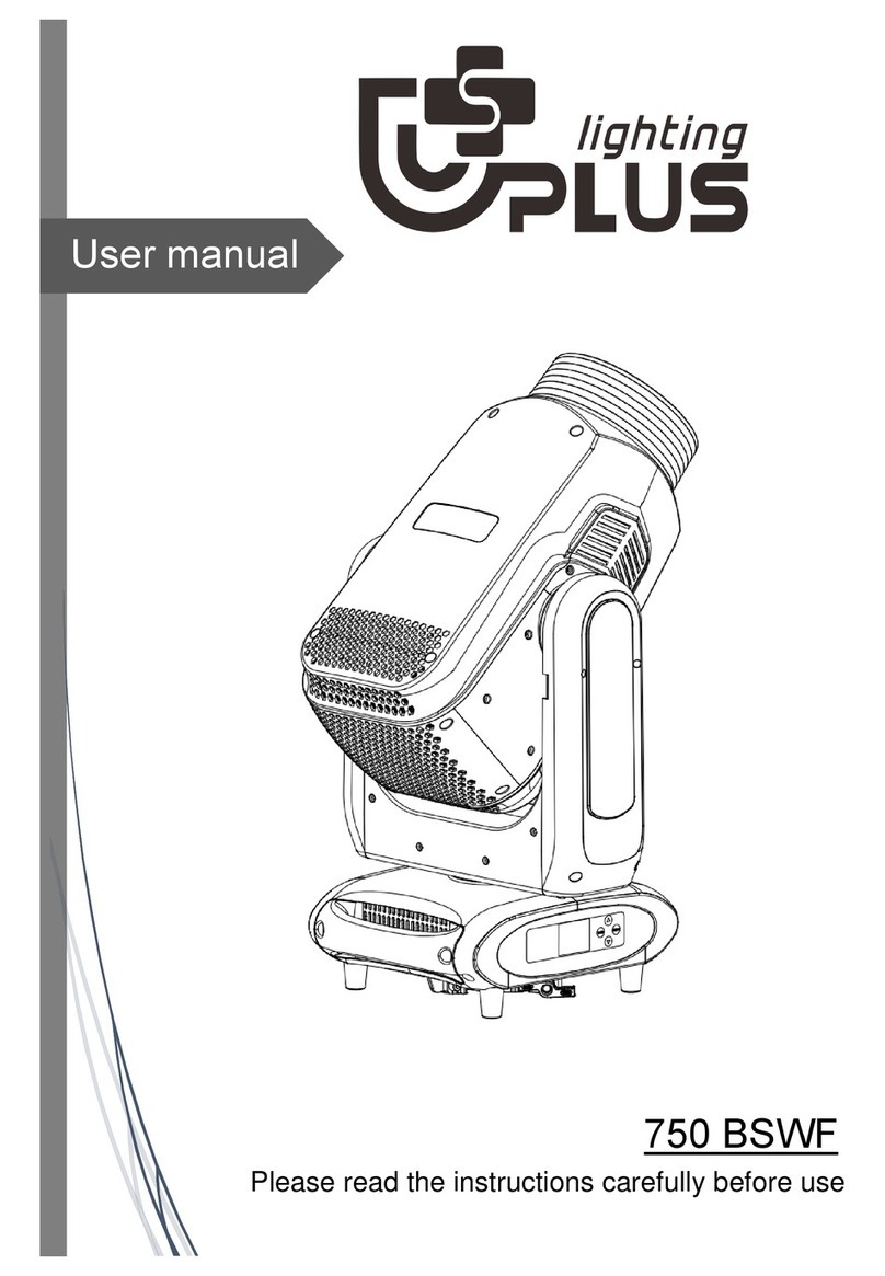 Uplus Lighting 750 BSWF User manual Uplus Lighting 750 BSWF User manual