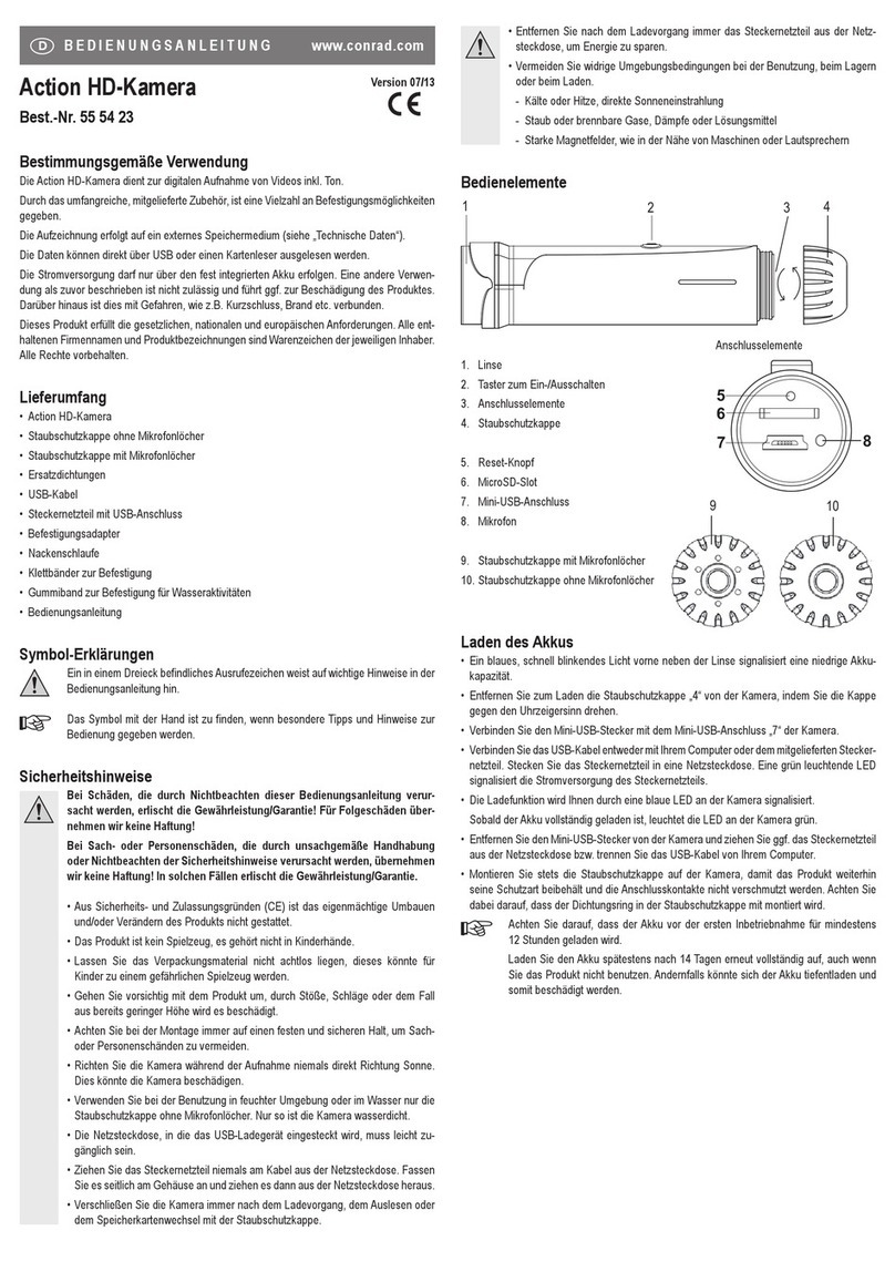 Conrad 55 54 23 User manual