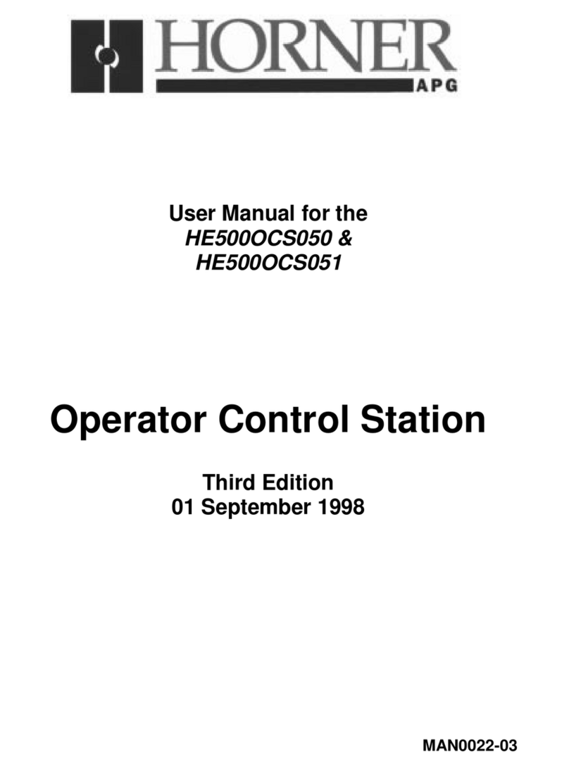 HORNER HE500OCS050 user manual