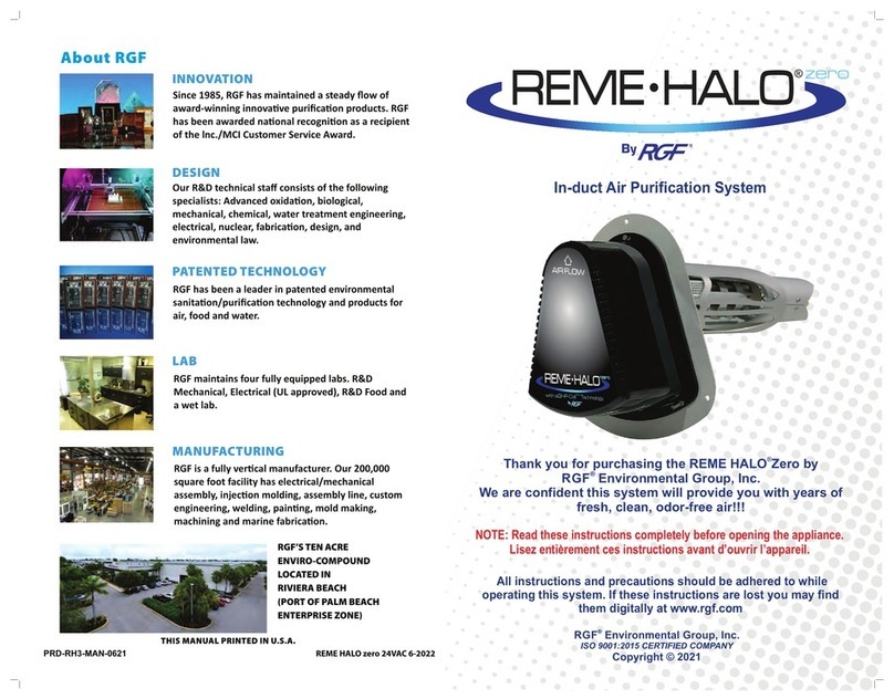 RGF REME HALO Zero manual