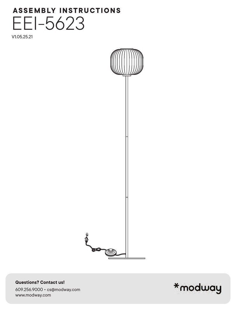 modway EEI-5623 Assembly instructions