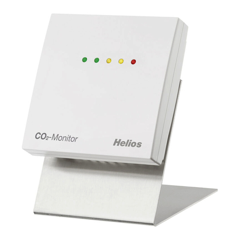 Helios CO2 AP-A Installation and operating instructions
