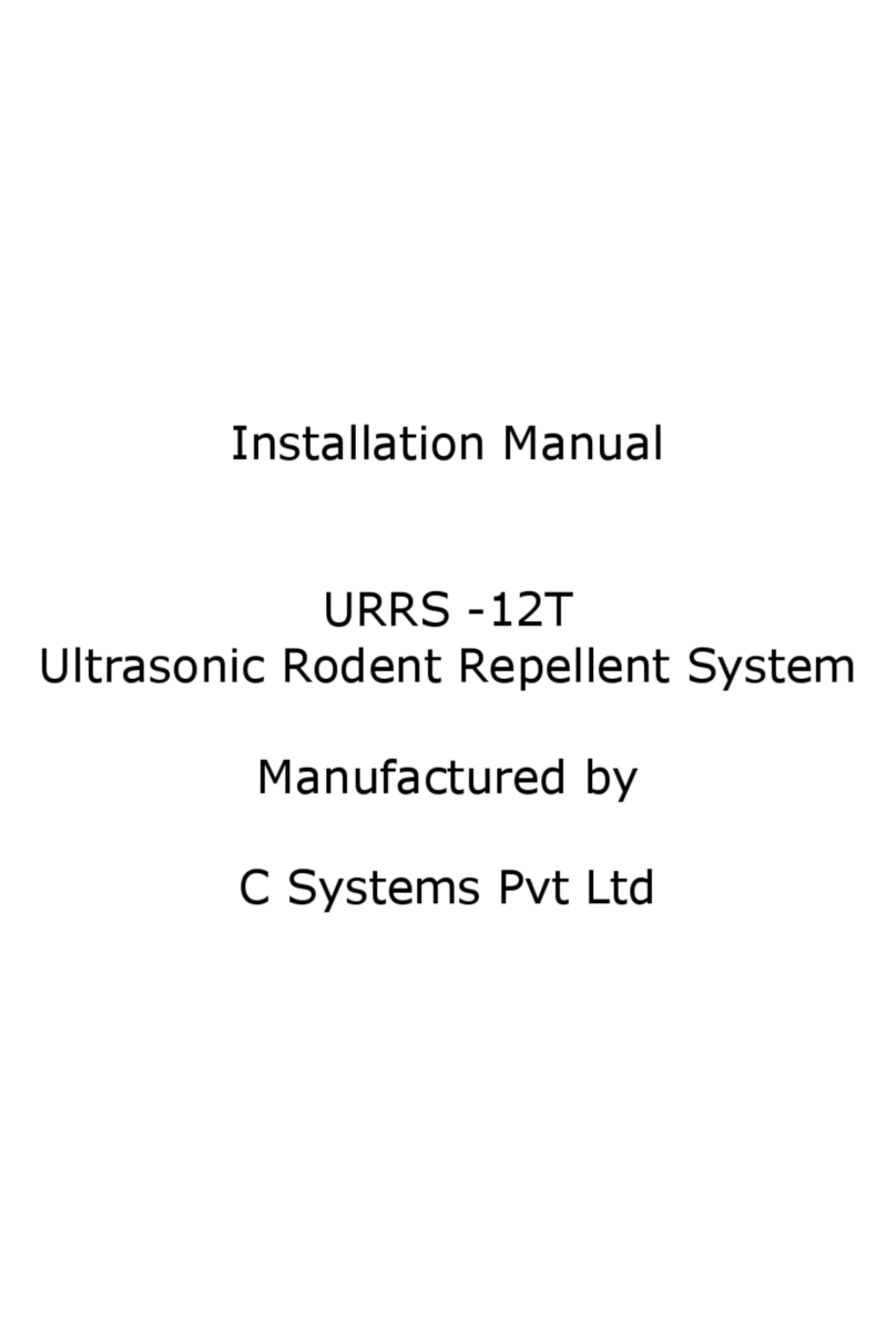 C Systems URRS -12T User manual