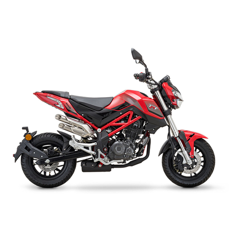 Benelli TORNADO NAKED TNT125 User manual