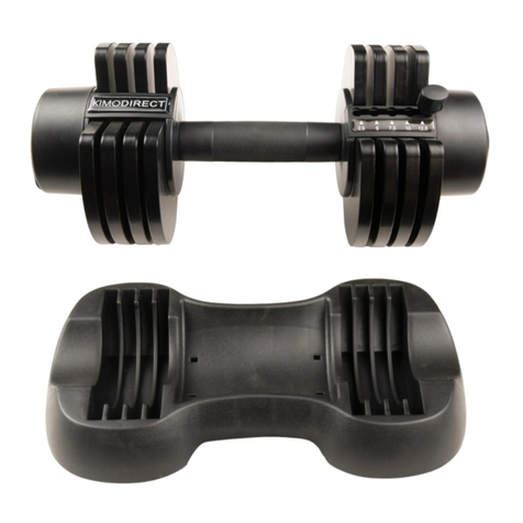 Kimo Adjustable Dumbbell user manual