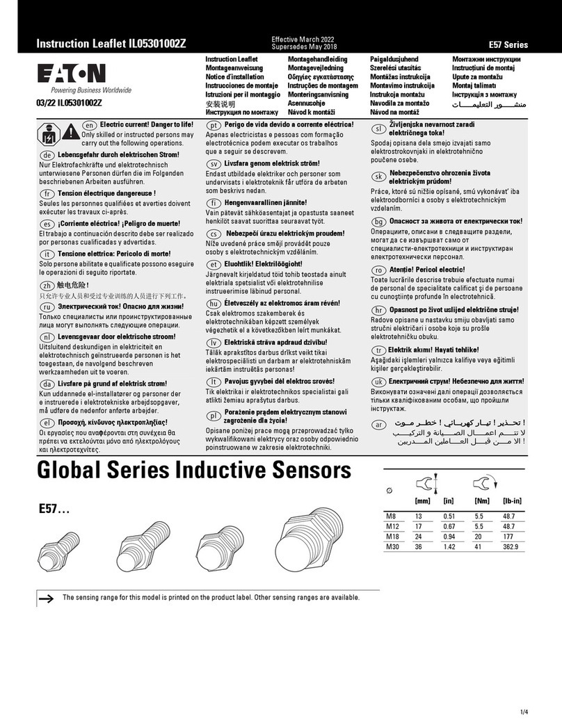 Eaton E57 Series Manual