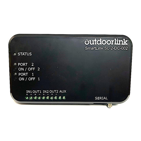 outdoorlink SmartLink SL-2-DC-002 User manual