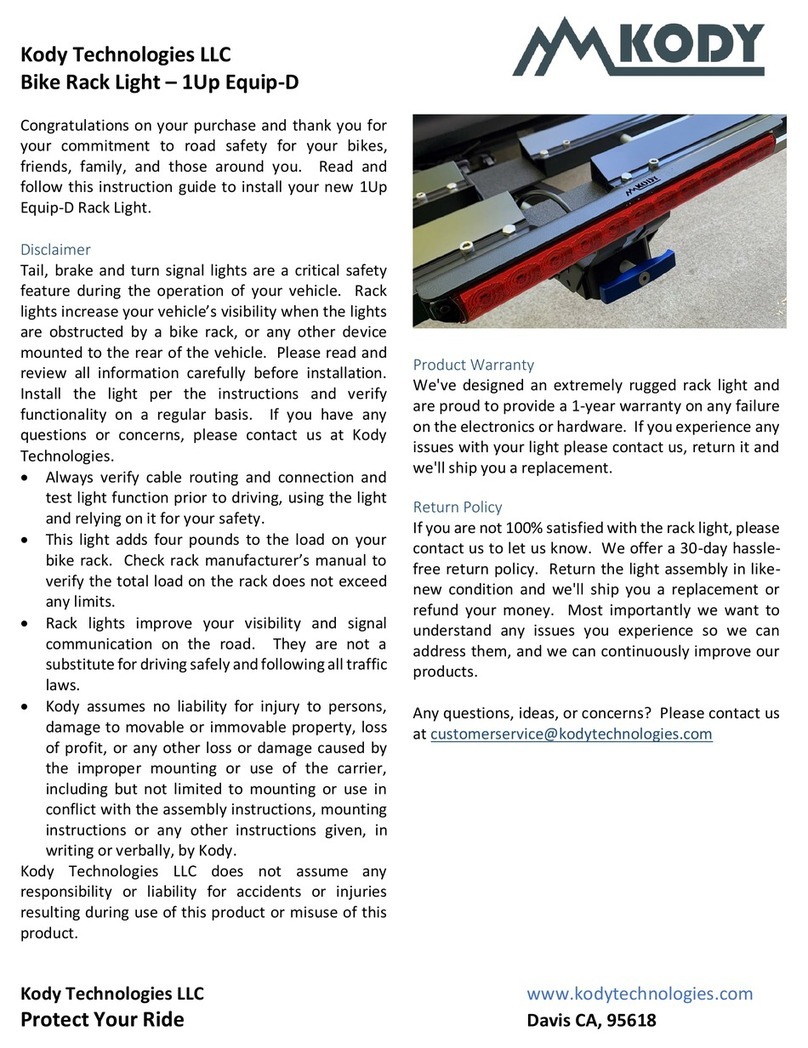 Kody Technologies 1Up Equip-D User manual
