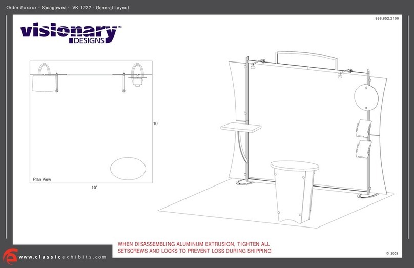 VISIONARY DESIGNS VK-1227 User manual VISIONARY DESIGNS VK-1227 User manual