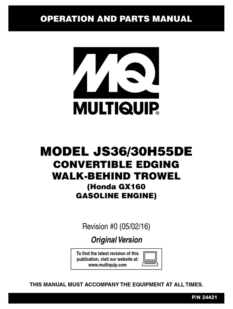 MQ Multiquip JS36/30H55DE Series Guide