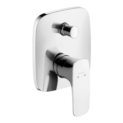 Hans Grohe PuraVida 15445 7 Series Manual Hans Grohe PuraVida 15445 7 Series Manual