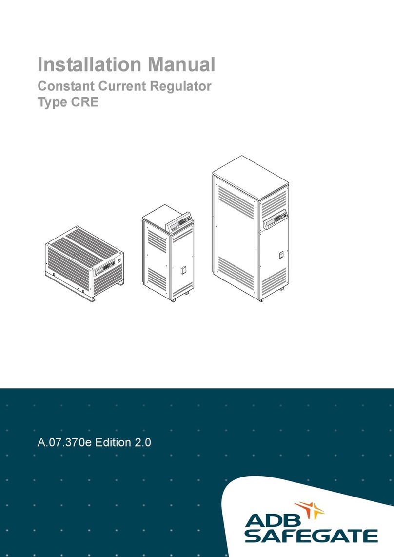 ADB Safegate CRE 2.5 User manual