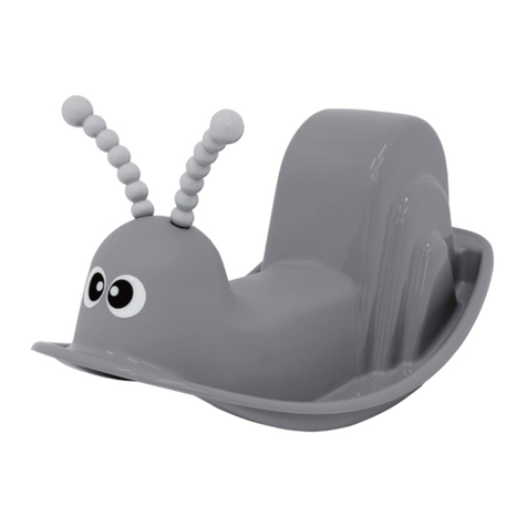 Tramontina DINDON ROCKING SNAIL ASSEMBLY AND GENERAL INSTRUCTIONS Tramontina DINDON ROCKING SNAIL ASSEMBLY AND GENERAL INSTRUCTIONS
