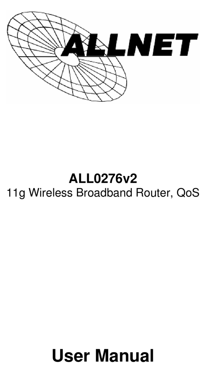 Allnet ALL0276v2 user manual