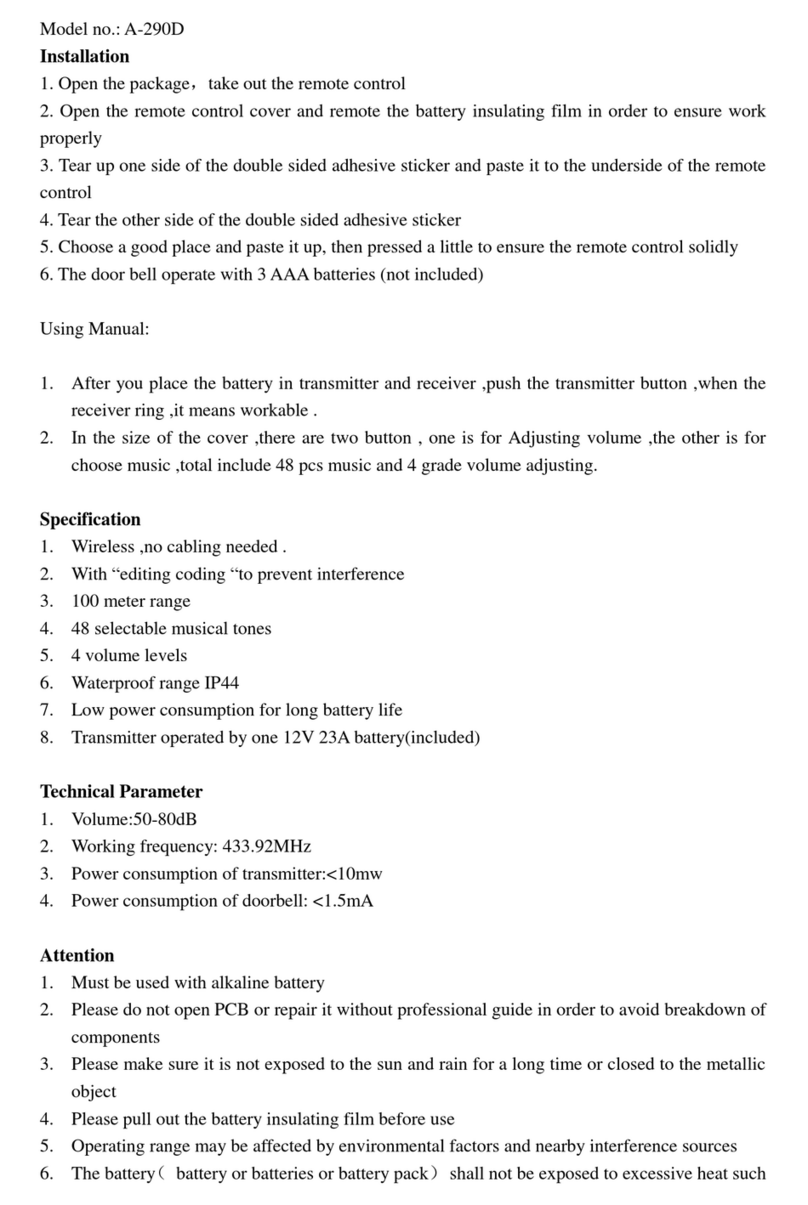 Yiroka A-290D quick start guide