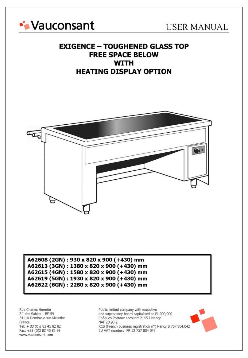 Vauconsant A62608 user manual