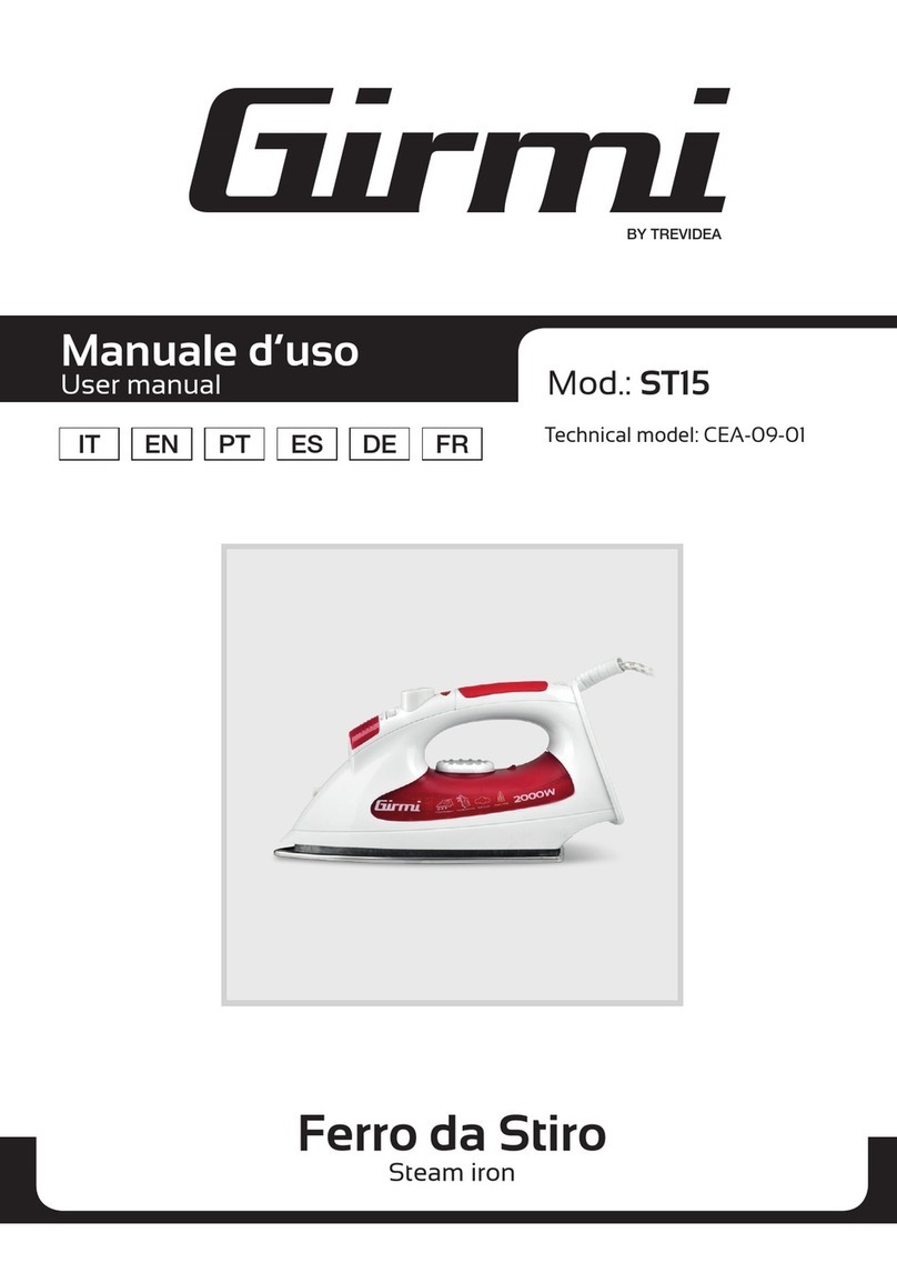 TREVIDEA Girmi ST15 user manual