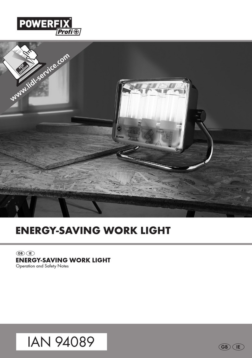 Powerfix Profi 94089 Operation and safety notes