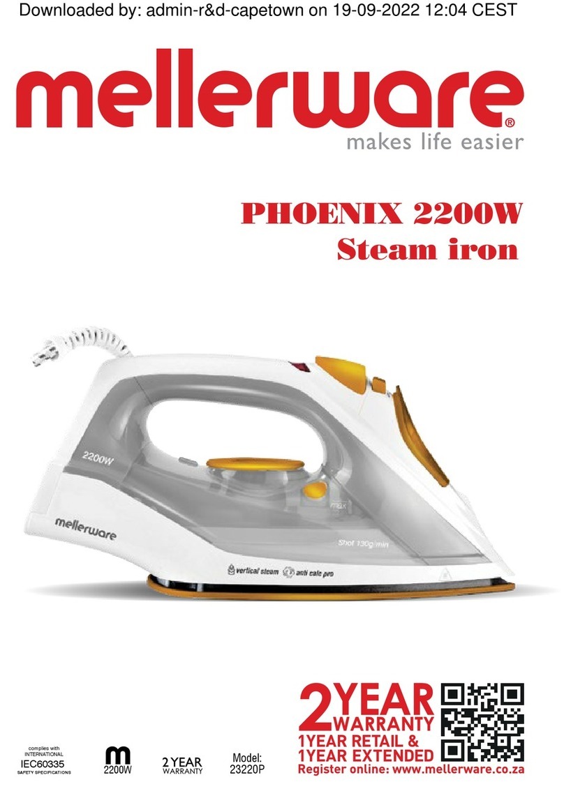 Mellerware PHOENIX 23220P manual