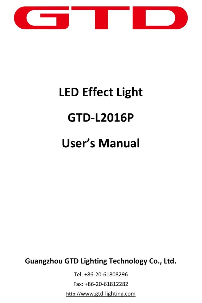 GTD GTD-L2016P user manual